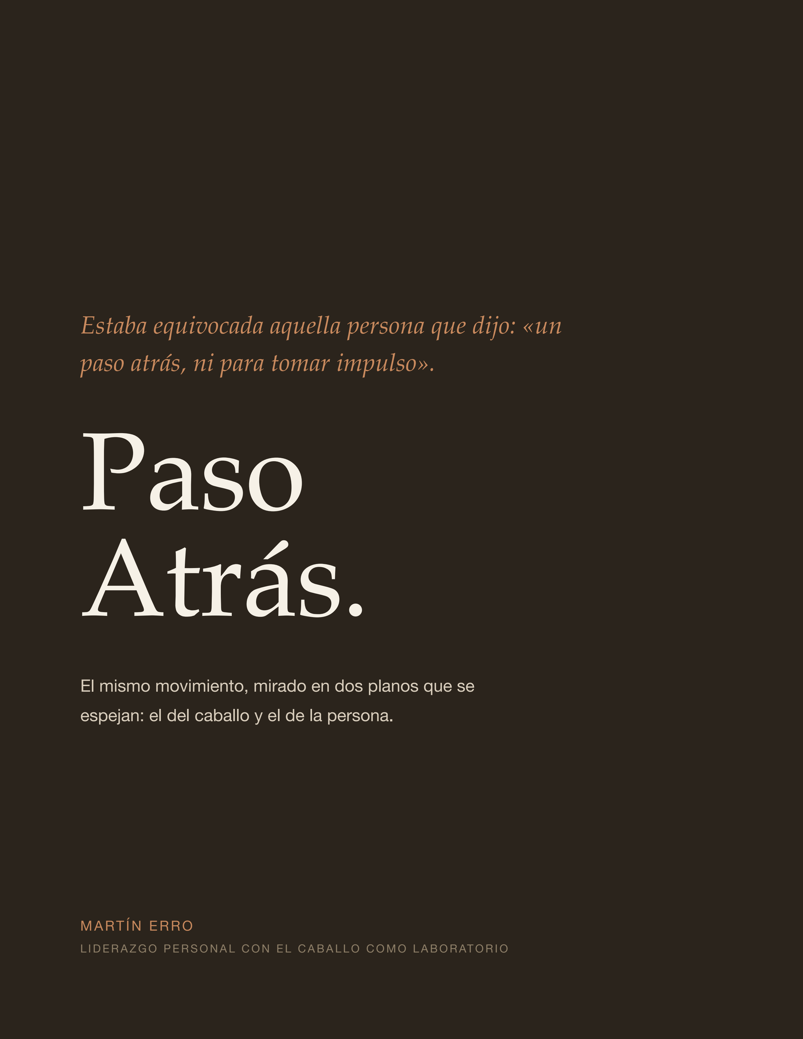 Tapa del PDF Paso Atrás